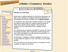 Tablet Screenshot of etotalhost.com